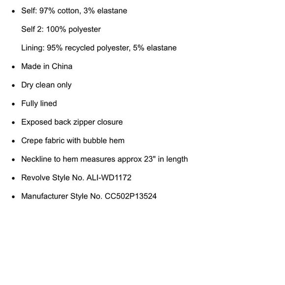 ASHA STRUCTURED BUBBLE HEM MINI DRESS - Picture 7 of 8